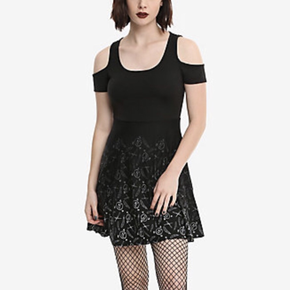 Supernatural Angel Wings Back Dress